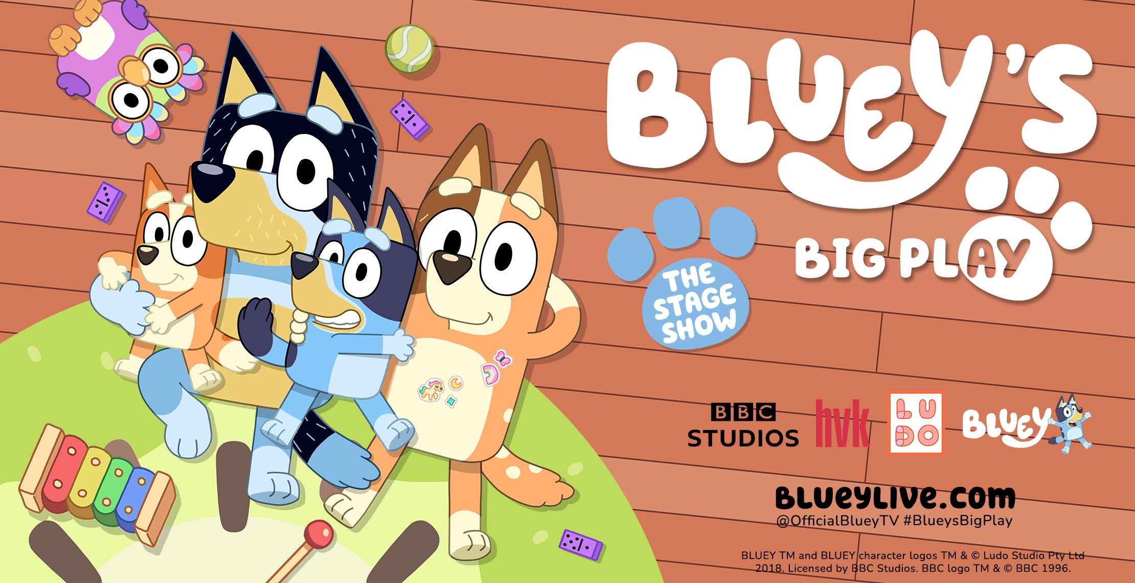 Bluey’s Big Play The Stage Show!