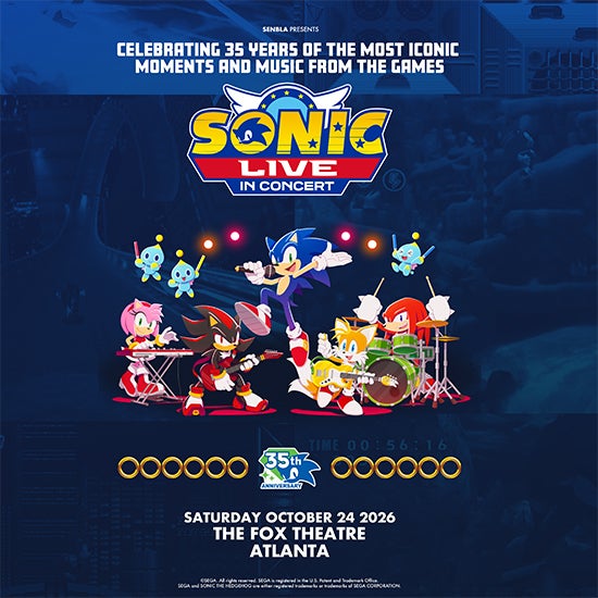More Info for Sonic Live In Concert