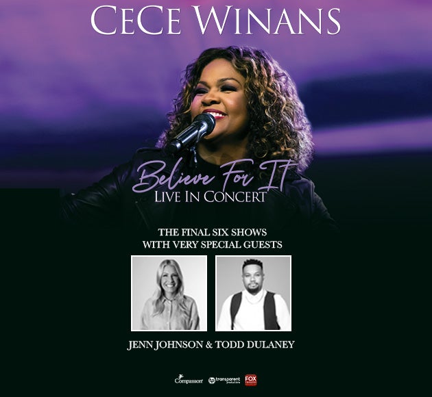 More info for CeCe Winans: Believe For It Tour