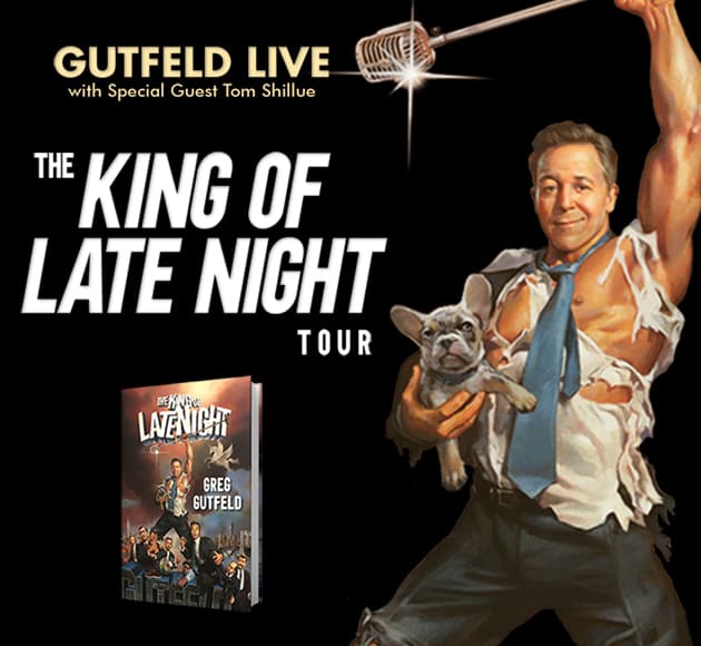 Greg Gutfeld The King of Late Night Tour Fox Theatre