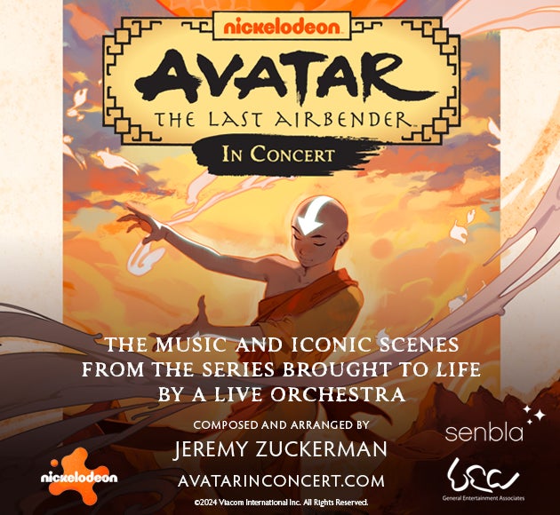 More info for Avatar: The Last Airbender In Concert