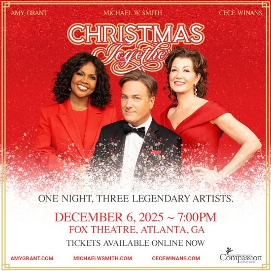 More Info for Amy Grant, Cece Winans, & Michael W Smith: Christmas Together
