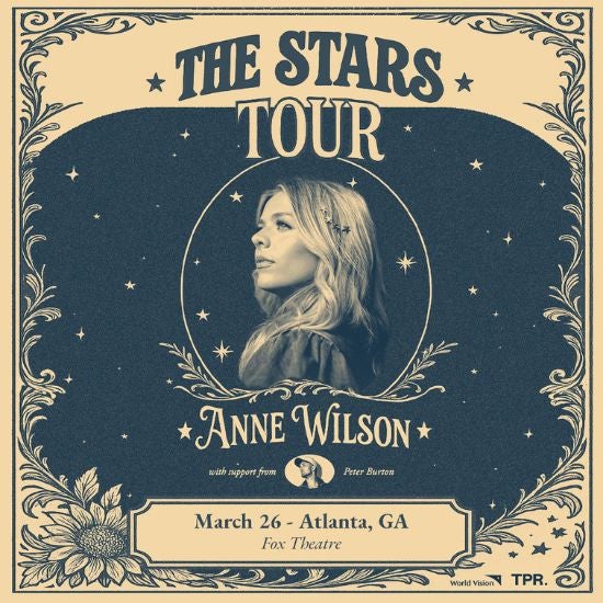 More Info for Anne Wilson: The STARS Tour