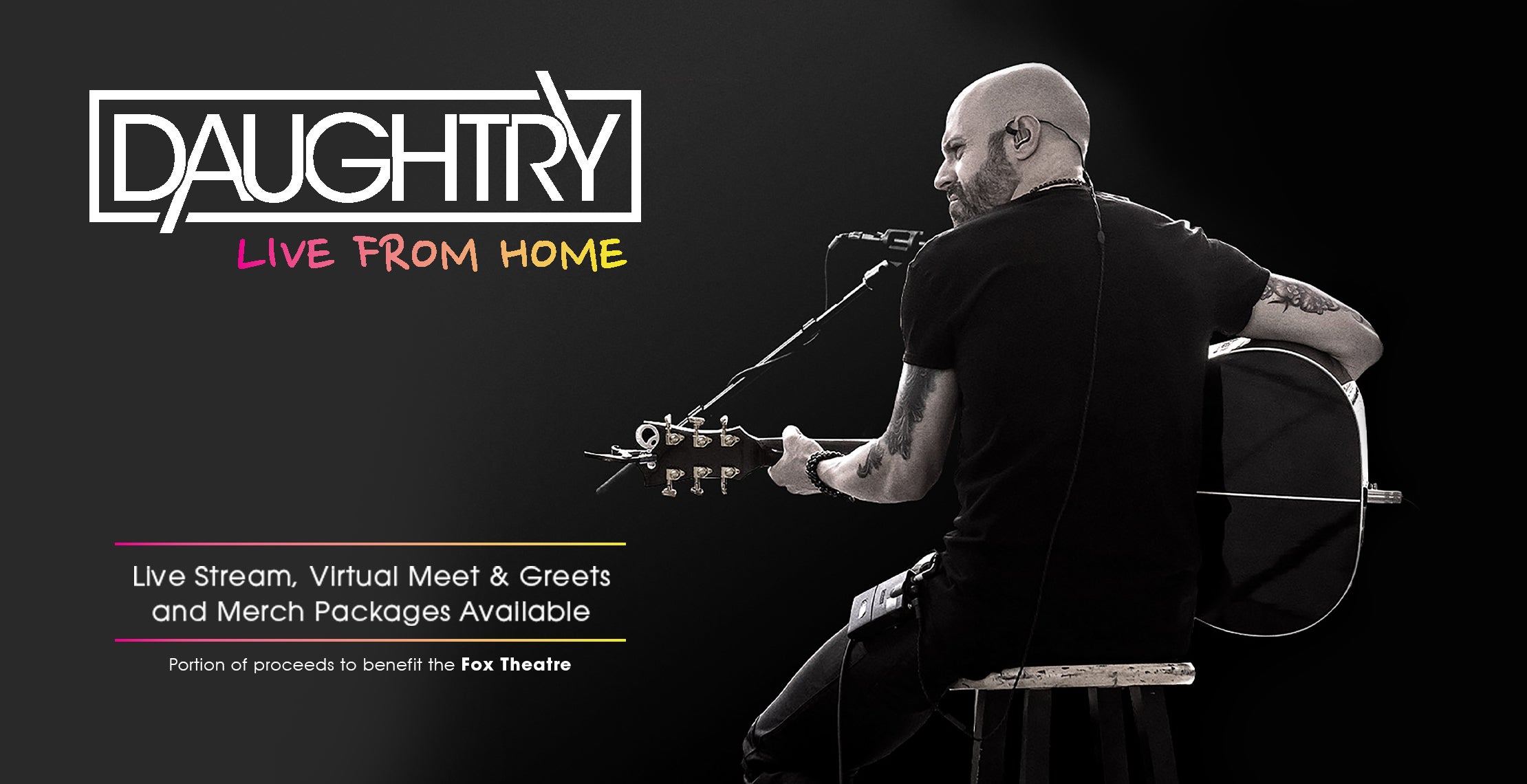 DAUGHTRY LIVE FROM HOME TOUR