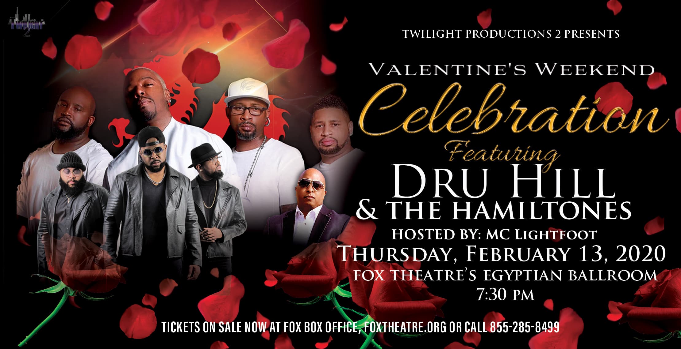 Dru Hill & The Hamiltones Valentine’s Weekend Celebration