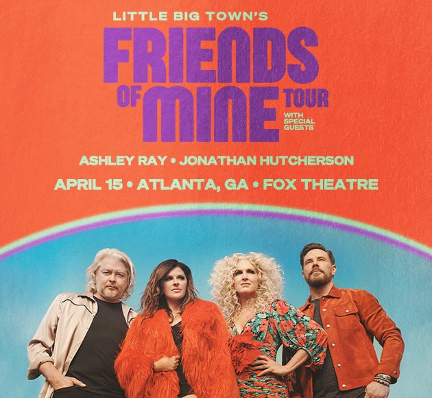 More info for Little Big Town: Friends of Mine Tour