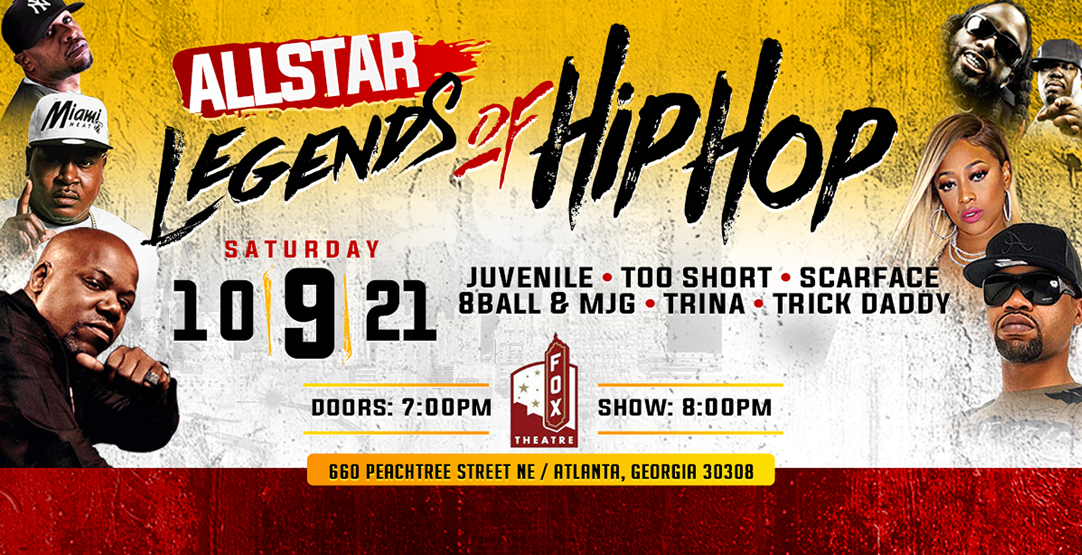 Allstar Legends of Hip Hop