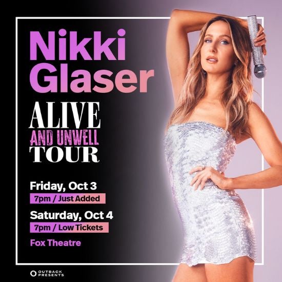 More Info for Nikki Glaser: Alive and Unwell Tour