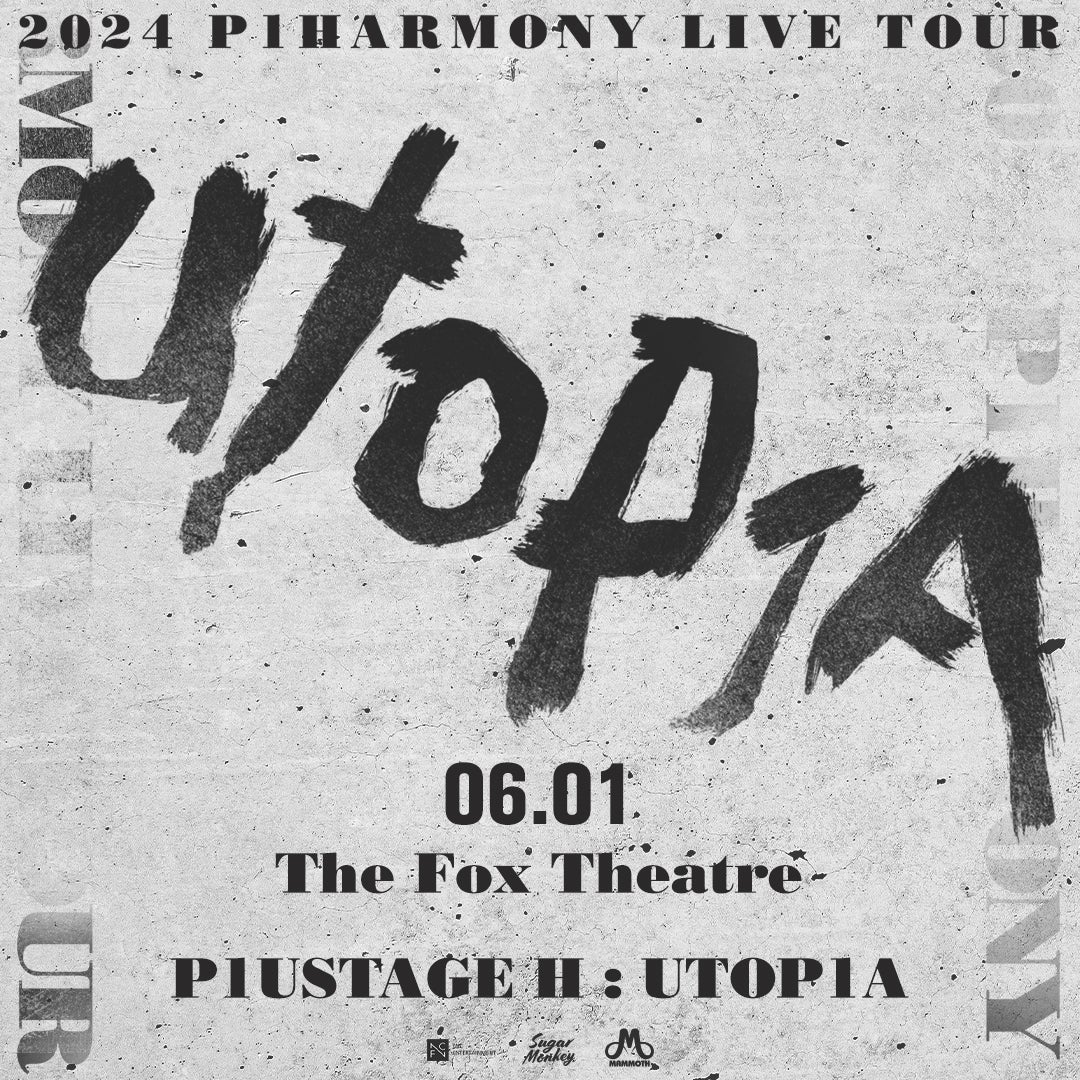 2024 P1Harmony LIVE TOUR [P1ustage H UTOP1A] IN North America Fox