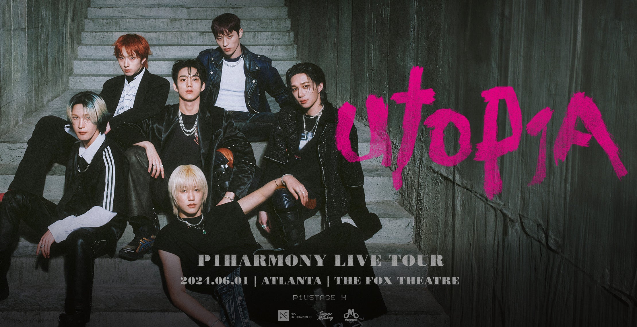 2024 P1Harmony LIVE TOUR [P1ustage H: UTOP1A] IN North America