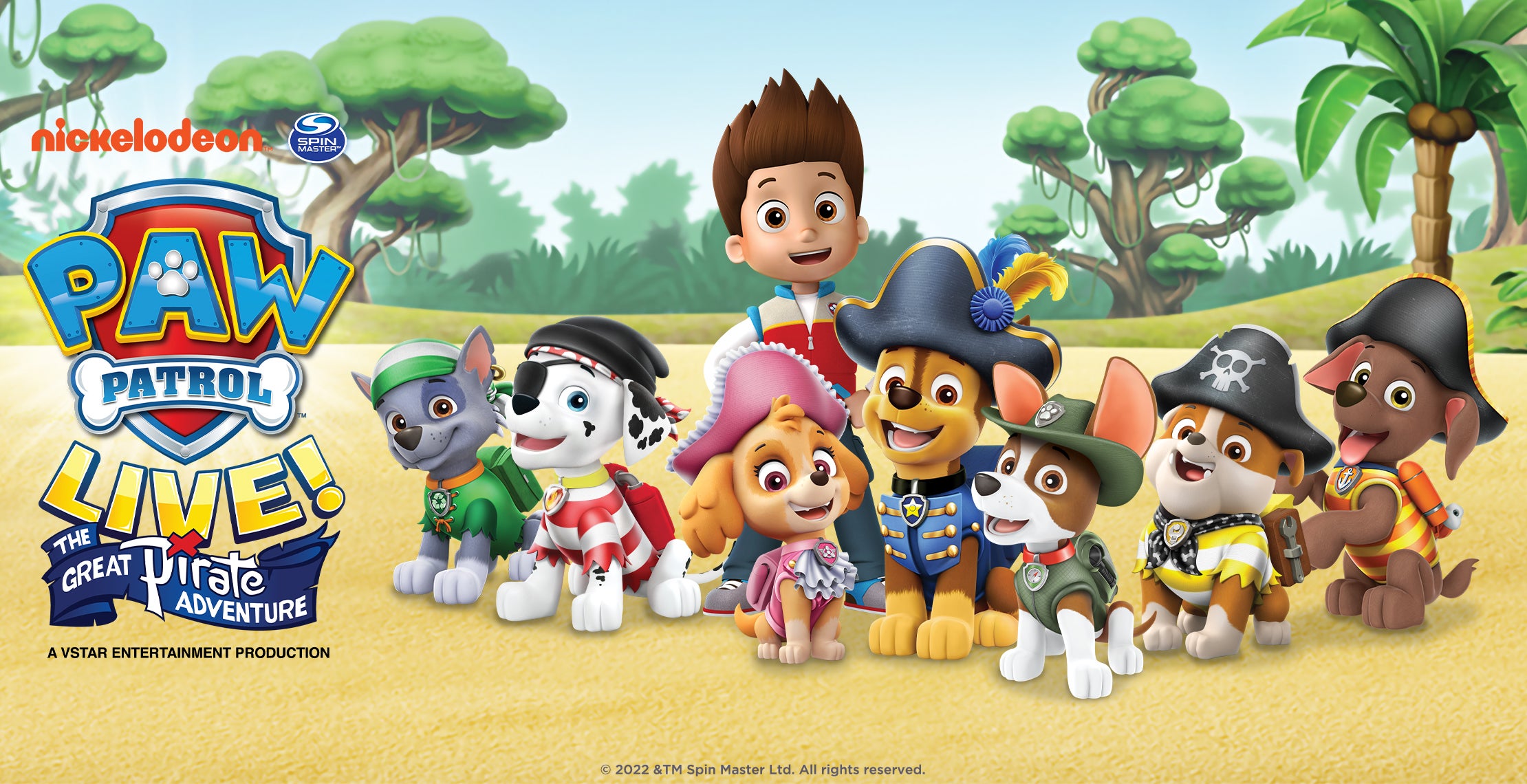PAW Patrol Live! The Great Pirate Adventure
