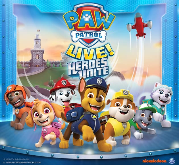 More info for Paw Patrol Live!