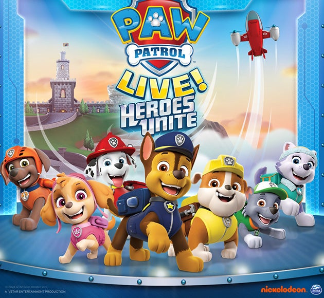 More info for PAW Patrol Live!
