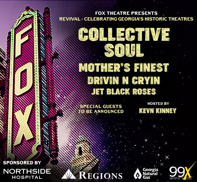 More info for Collective Soul, Mother's Finest, Drivin N Cryin, Jet Black Roses, & more!