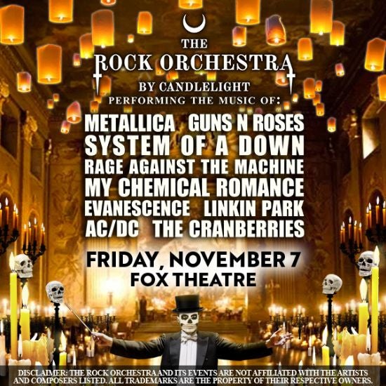 More Info for The Rock Orchestra by Candlelight