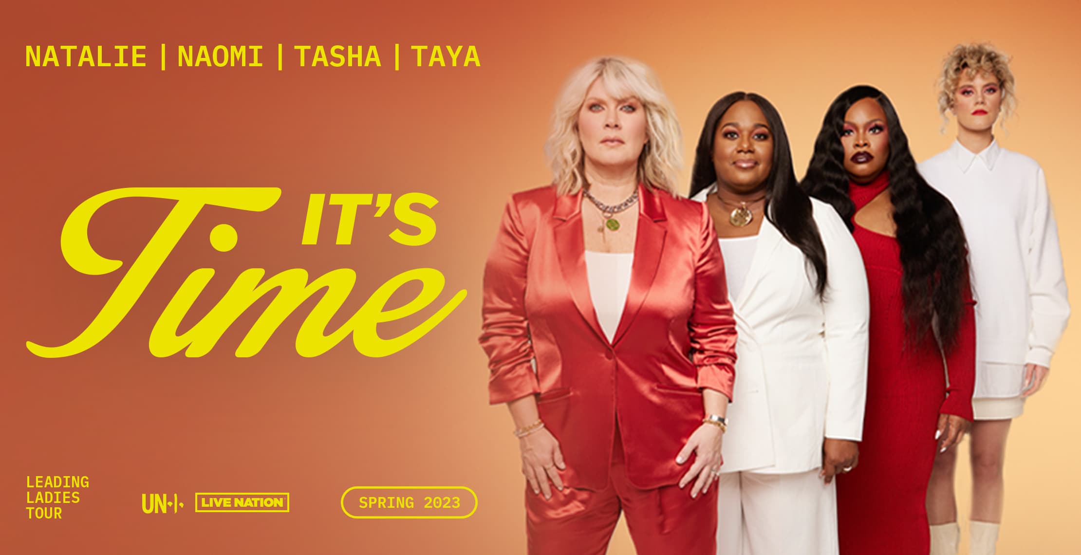 It’s Time Feat: Naomi Raine, Tasha Cobbs Leonard, Natalie Grant, and Taya