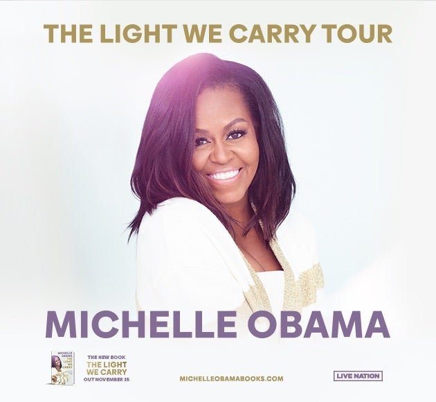 More info for Michelle Obama: The Light We Carry Tour