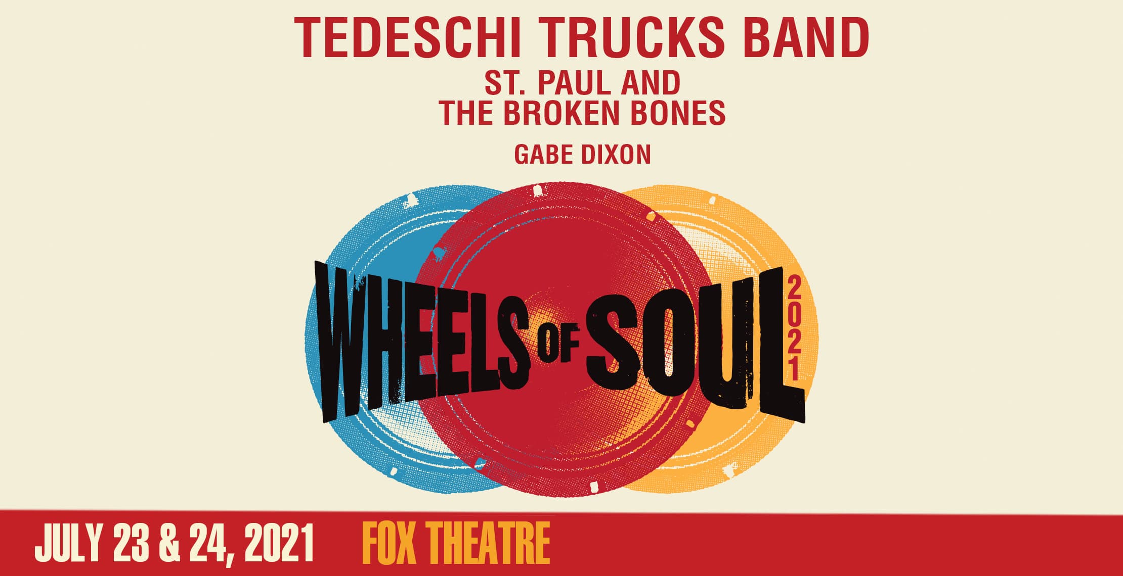 RESCHEDULED - Tedeschi Trucks Band: Wheels of Soul 2021